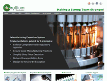 Tablet Screenshot of berylliumpr.com